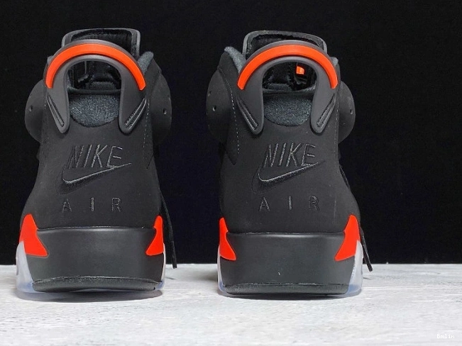 Bmlin Jordan OG Black Infrared 6 Retro Air 384664-060 0723